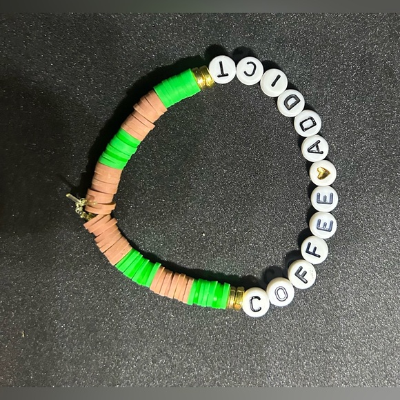 Coffee Addict Heishi Bracelet - Picture 6 of 6